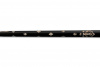 Бильярдный кий Лувр для русской пирамиды двухсоставной, запил - классика 22 запила (эбен, граб), инкрустация (серебро, перламутр)